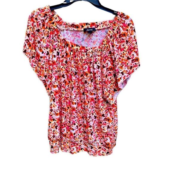 ALYX Hippie Boho Top Blouse Flair Sleeves Sz M - Picture 1 of 4